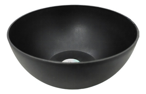 Ensaladera Bowl Carol Plástico Irrompible Colores 23 Cm Color Negro