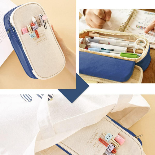 Bolsa Almacenamiento Para Estuches Lápices De Gran Capacidad