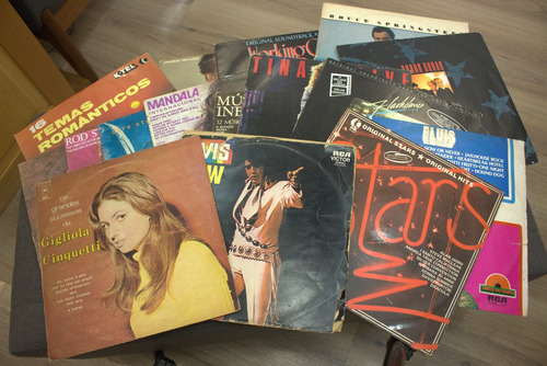 Disco De Vinil Tina Dire Straits Elvis Bruce Springsteen