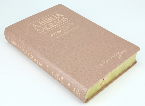 Bíblia Acf | Letra Gigante | Luxo | Rcm | Pjv | Rosa Gold, De Acf., Vol. 1. Editorial Sbtb, Capa Mole Em Português, 2020