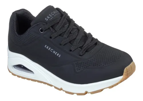 Zapatillas Skechers Mujer Uno 73690 blk Negro Env o gratis