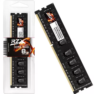 Memória RAM RZX Fire Dragon DDR3 8GB 1600MHz 1.5v Desktop RZX-D3D10M1600B/8G Color Preto