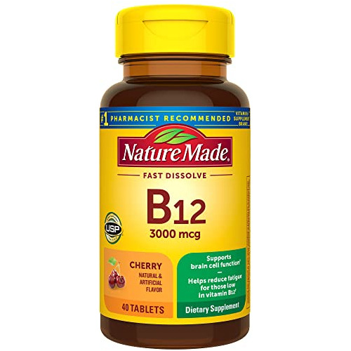 Nature Made Vitamina B12 3000 Mcg, Easy To Take 7evwa