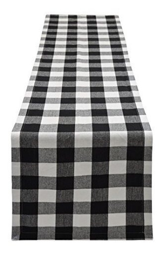 Yourtablecloth Buffalo Plaid Table Runner Runner Diseño