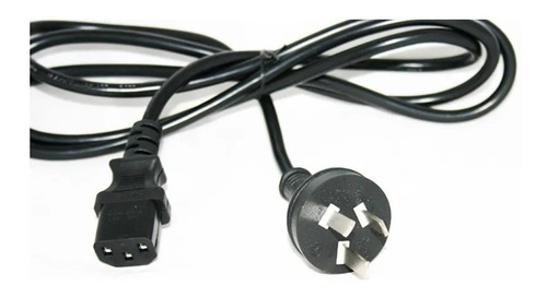 Cable Power De Alimentación 220v Para Pc, Monitor, Fuentes