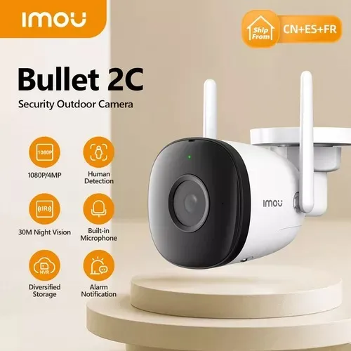 Kit Ip Imou Nvr Inalambrico 8ch+ 4 Camara Wifi 1080p + Disco