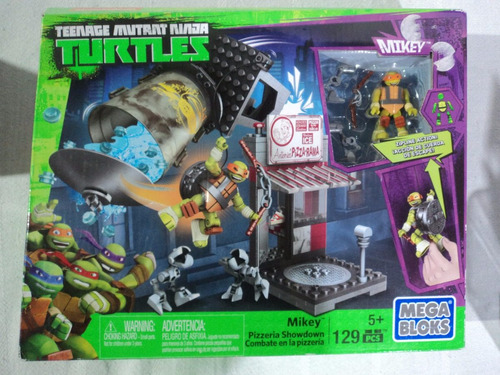 Mega Blocks Ninja Turtles Pizzeria Showdown Nickelodeon 2016