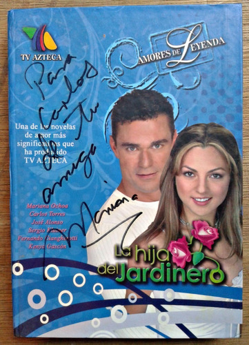 La Hija Del Jardinero Telenovela Dvd Firmada Por Mariana Och (Usado)