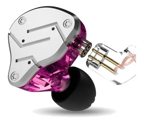 In Ear Kz Zsn Pro - Color Púrpura - Sin Micrófono