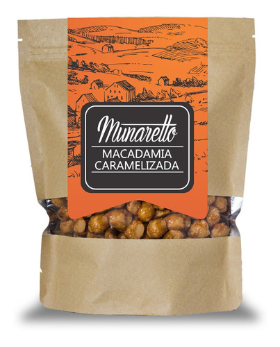 Nueces De Macadamia Caramelizada 500g - - Kg a $112