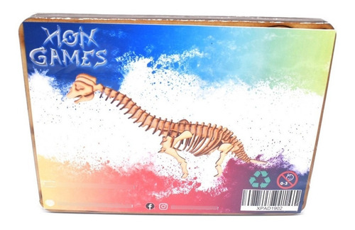 Imagen 3 de 5 de Para Armar - Xion Games Dinosaurios - Braquiosaurio