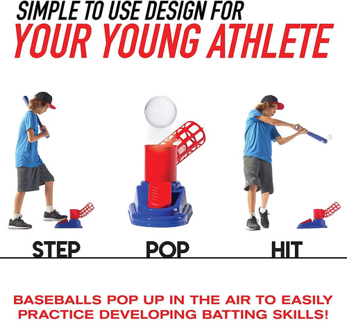 Imagen 8 de 10 de Juego De Lanzamiento Beisbol Franklin Bate Deporte Niños Ax®