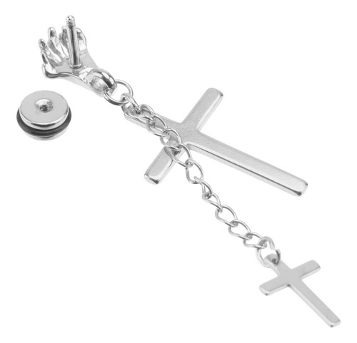 Pendientes Con Forma De Cruz Con Forma De Oreja Para Hombre
