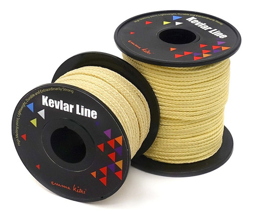 Kite Cuerda Trenzada Kevlar Para Pesca Camping Longitud