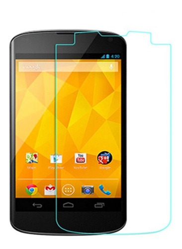 Vidrio Templado Glass LG Nexus 4
