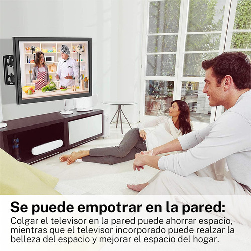 Soporte De Monitor Tv Pantallas De 14 A60 Pulgada Máx 45kg Negro Mejora El Efecto De Pesaje Para Un Mejor Y Sólido, Aomu