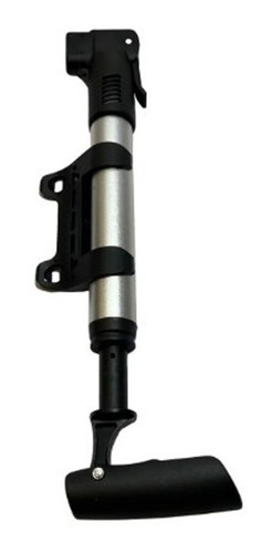 Imagen 2 de 5 de Inflador Bicicleta Doble Pico Chico Practico Aluminio