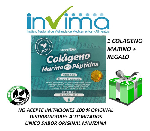 Nutrigel Colágeno Marino Magnes - Unidad a $90000