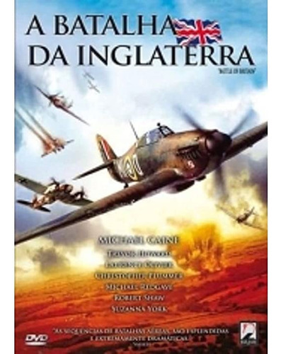 A Batalha Da Inglaterra - Dvd - Michael Caine - Robert Shaw