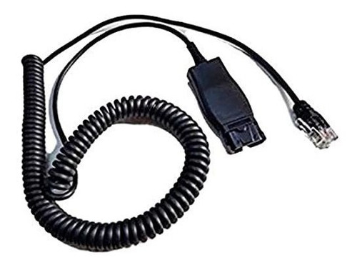 Cable De Auricular Compatible Con Plantronics Qd Para C...