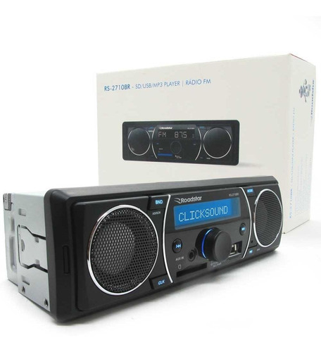 Rádio Automotivo Roadstar Rs-2710br Alto Falante Embutido