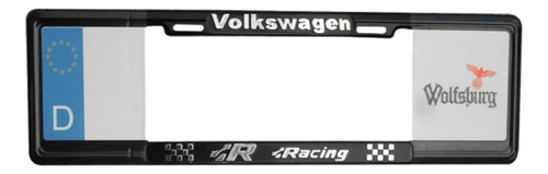 Portaplacas Europeo Wolfsburg Aguila Volkswagen R Racing D