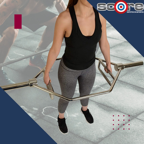 Barra Hexagonal Squat Gym Sentadillas Crossfit Wod Pro Color no