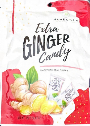 Namdo Cha Extra Ginger Candy 120g