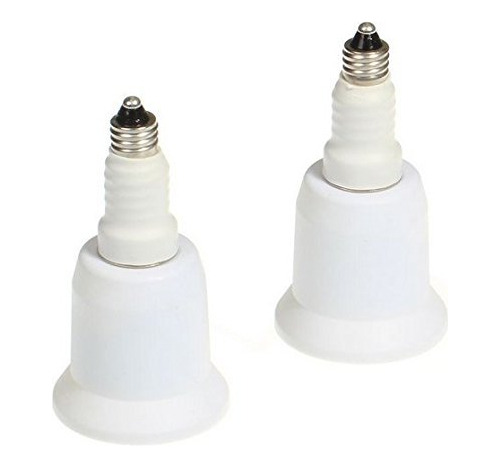 Mini Candelabro Europeo Edison Adaptador Convertidor