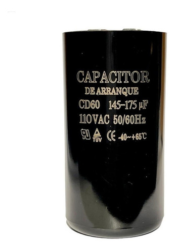 Capacitor De Arranque 145-175 Mfd Motor Electrico 145-175 B1