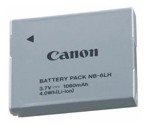 Batería Canon NB-6l Sx530 S200 3,7 V 1000 mAh