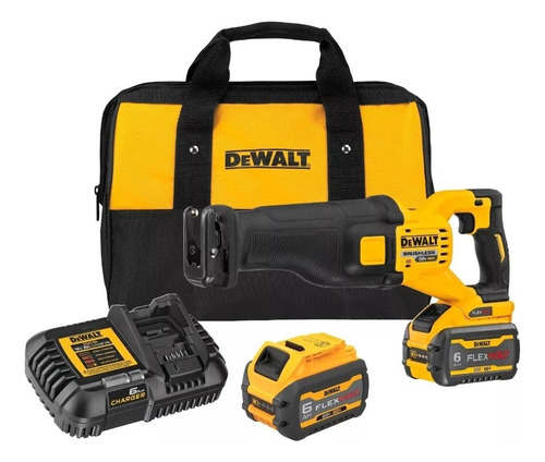 Kit Sierra Sable Reciproca Dewalt Dcs389t2-b2 / 1-1/8 60v