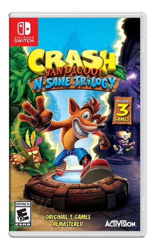 Crash Bandicoot N. Sane Trilogy - Standard Edition - Nsw