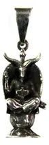 Comprar Dije Baphomet Plata Fina Cabra Mendes Cabrio Satan Lucifer M