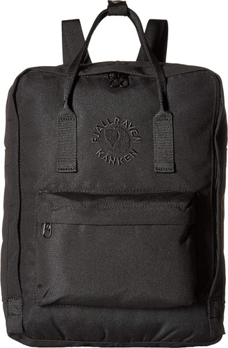 Mochila Kanken Reciclada Negro Talla Unica Negro