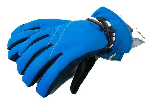 Guante Northland Ski Hombre Impermeable Abrigo Azul