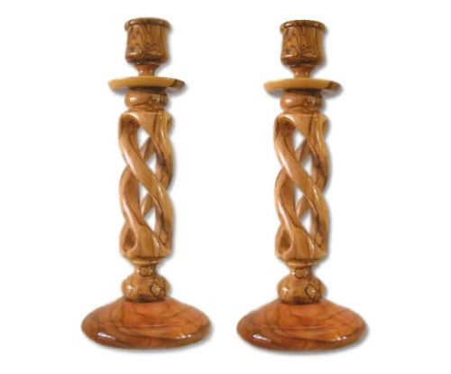 Hollow Twisted Candle Holders