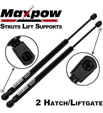 Maxpow 2pcs Portón Trasero Hatch Gas Cargado Portante De Asc