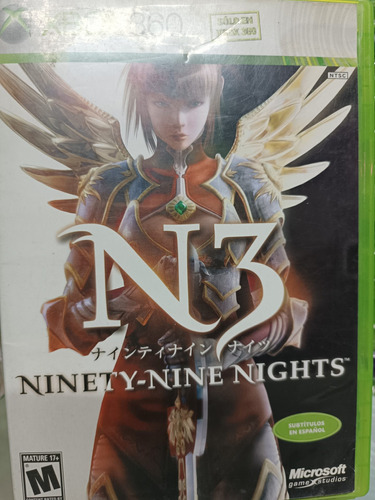 N3 Ninery Nine Nights Xbox 360 Original Físico 