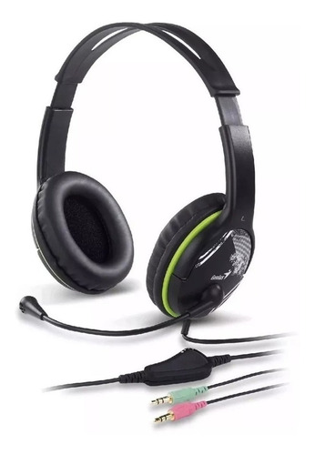 Imagen 2 de 5 de Auriculares Con Microfono Genius Hs-400a