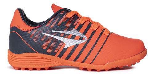 Botines Topper Kaiser Ii Kids Niños Fútbol Naranja