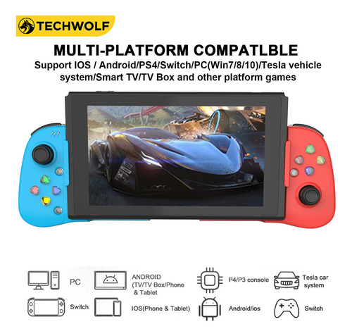 Gamepad Tech TWG-MG37 Expandible Controlador De Celular Con Joystick Para Android Ios consola Switch ps4 ps3 pc sistema Tesla En El Auto juegos En Plataformas Como Smart Tvs cajas De Tv