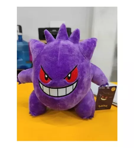 Original pokemon roxo gengar brinquedo de pelúcia bonecas