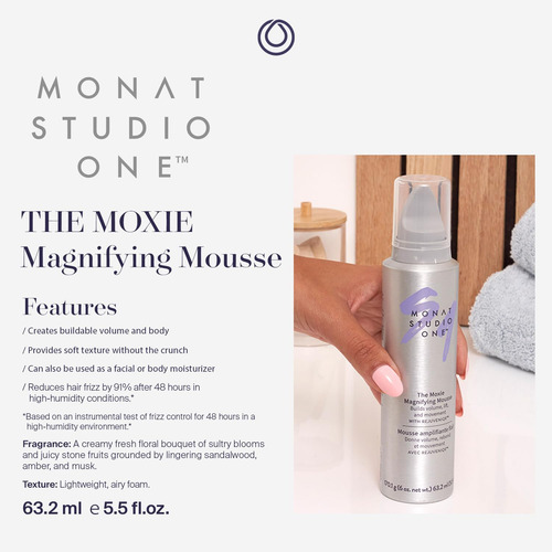 Mousse De Cabelo Monat Studio One The Moxie Magnifying 170,1