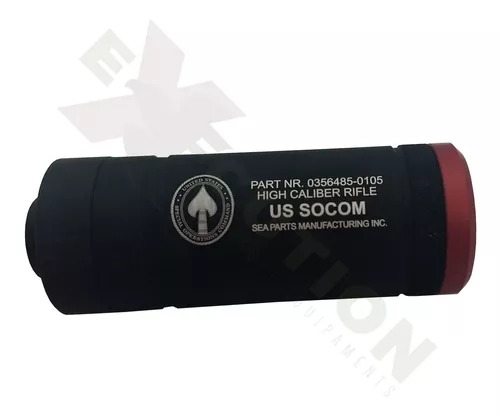 SILENCIADOR PARA AIRSOFT 100X38MM R.ESQUERDA SEA