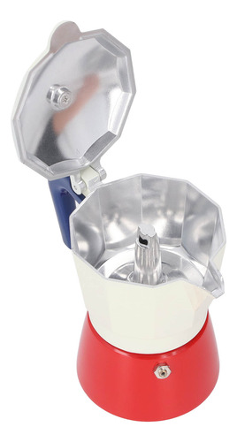 Cafetera De Aluminio Para Estufa, 3 Tazas, 150 Ml, Fácil De