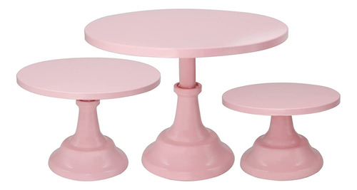 Set De 3 Soportes Para Tartas Para Baby Shower, Bodas Y Cump