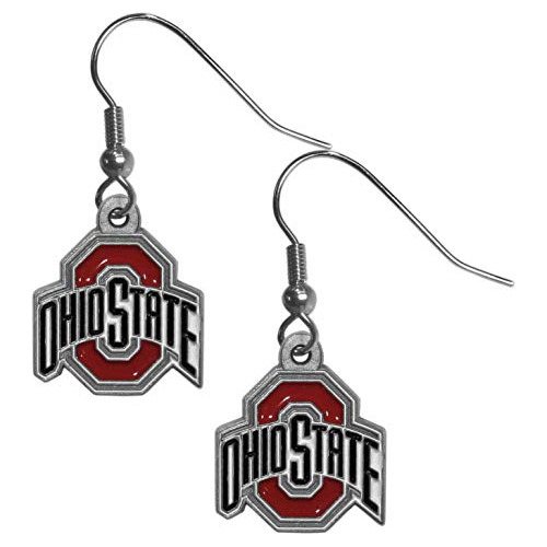 Pendientes Colgantes De Ohio State Buckeyes Mujer De Nc...