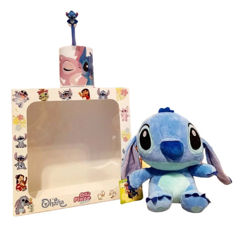 Box Stitch De Peluche + Taza + Fibra Ideal Regalo Sweet