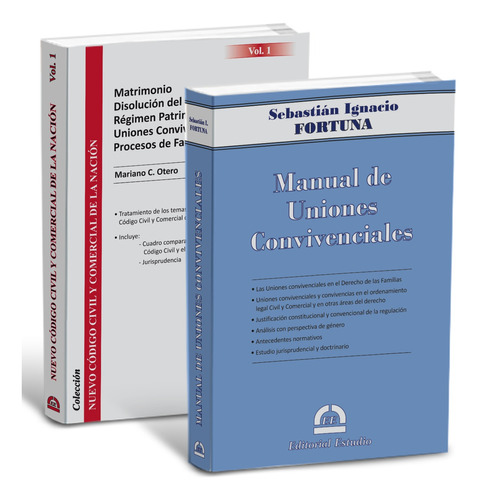 Promo 180: Manual De Uniones Convivenciales + Nccyc  Vol 1